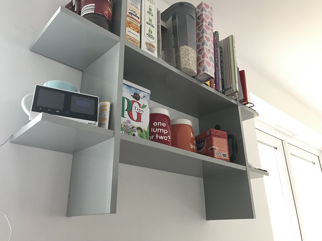 Kitchen shelving